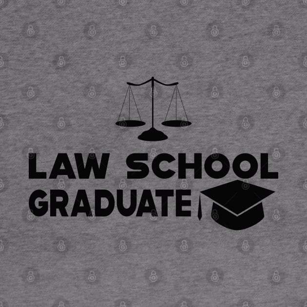 Law School Graduate by KC Happy Shop